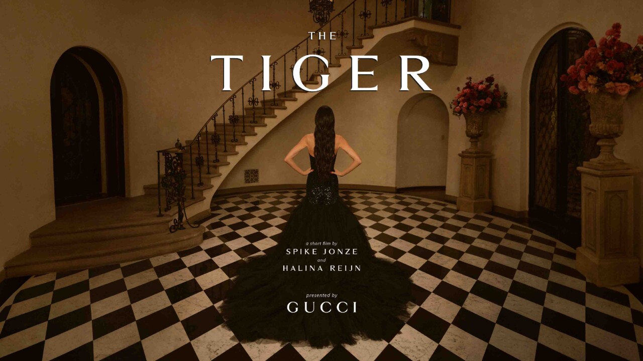 Gucci estreia “The Tiger” com realização de Spike Jonze e Halina Reijn