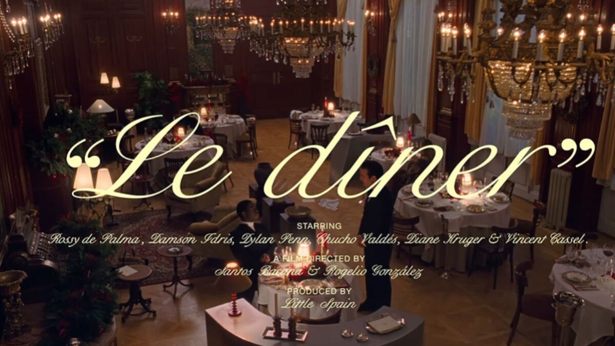 Vincent Cassel lidera o elenco de “Le Dîner”, a curta-metragem de Natal da Zara